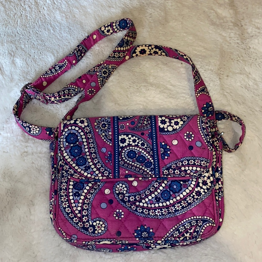 Blue and Pink Vera Bradley Purse